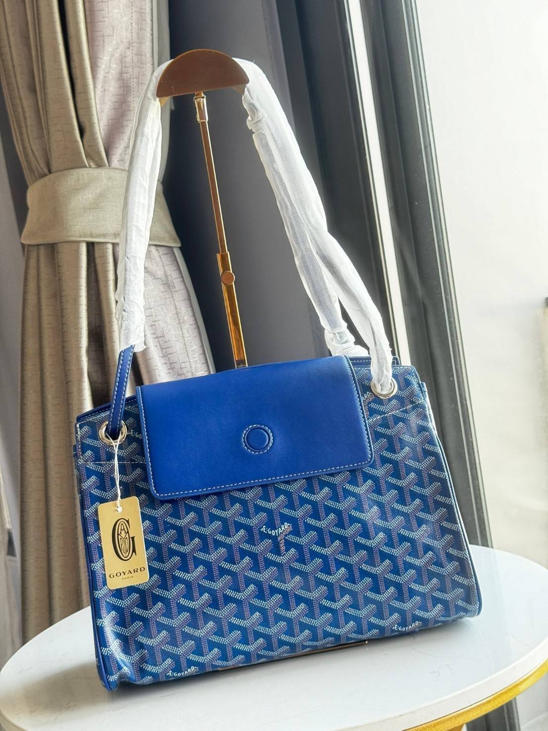 พร้อมส่ง 8 สี GOYARD Rouette Souple Bag 30cm กระเป๋าสะพายแบรนด์หรูสัญชาติฝรั่งเศส 🧡 เกรดออริจินอล 1:1 สลับแท้ ใช้งานต่างประเทศได้