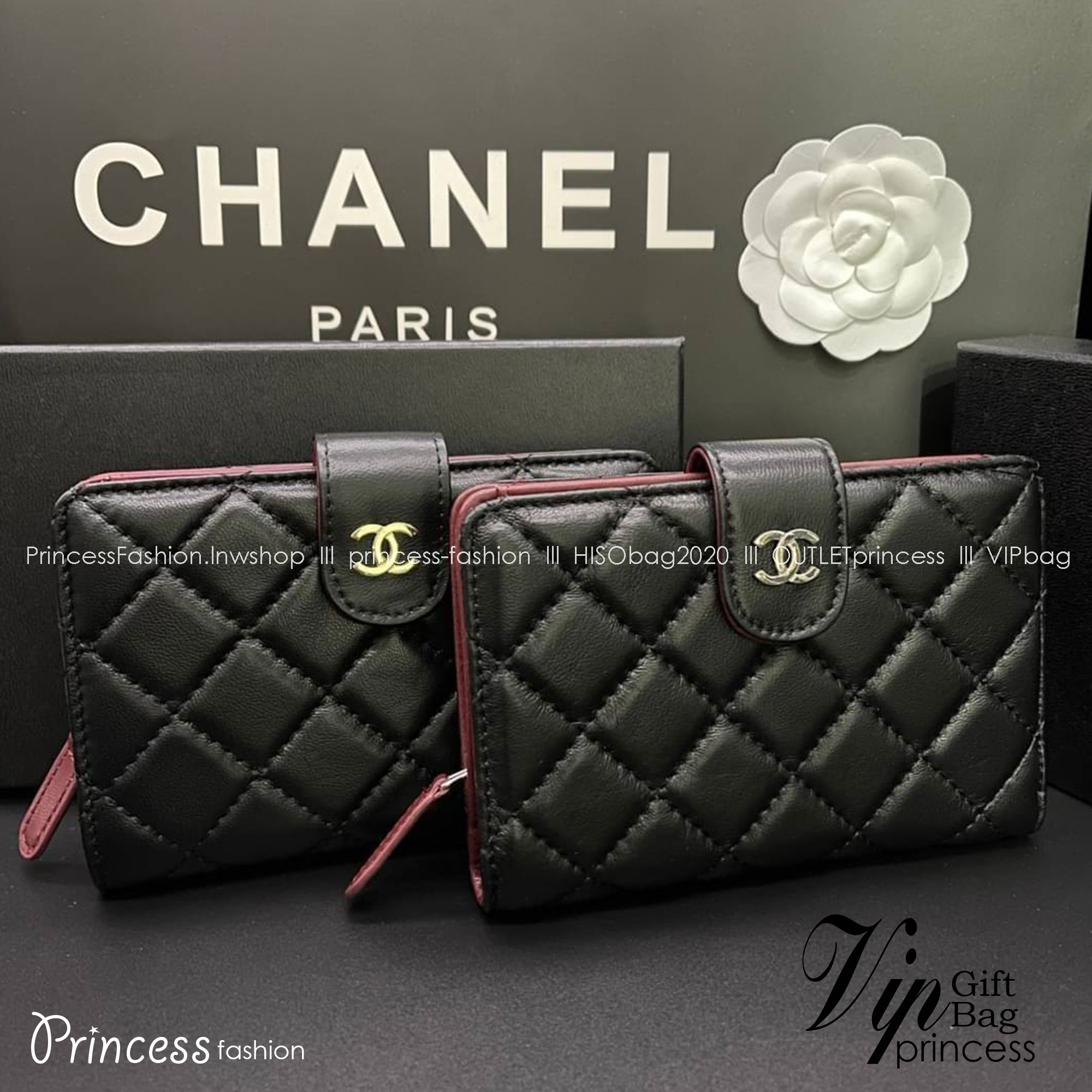 Chanel Wallet Medium / CHANEL ZIP WALLET รุ่นยอดนิยมคลาสสิกเป็นอมตะ เป็นใบยอดนิยมของสาวๆ เลยค่าา พร้อมส่งที่ไทยไม่ต้องรอพรีฯ สาวก Chanel Must Have! นะคะ