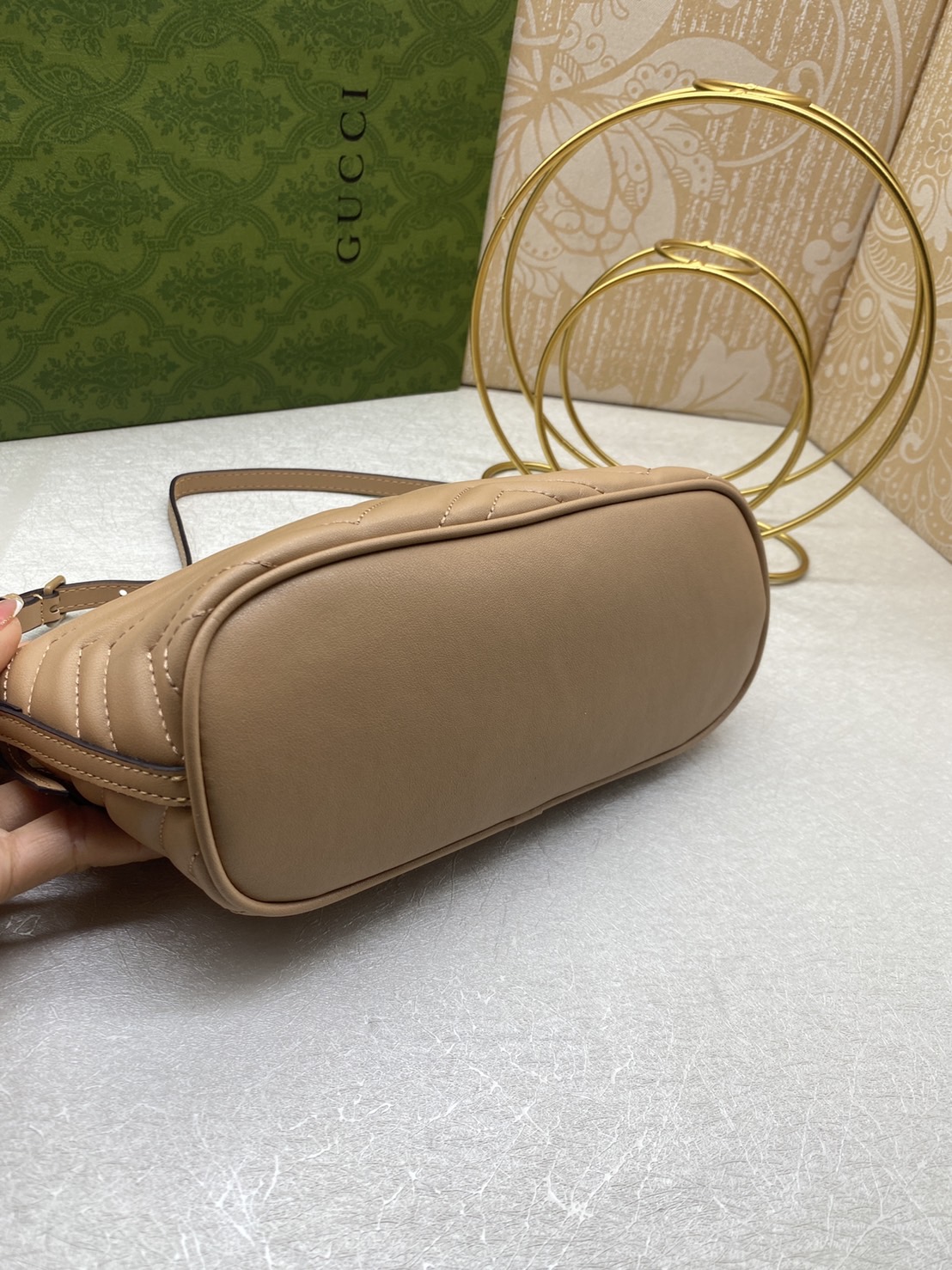 GUCCI GG Marmont Matelasse shoulder bag / GUCCI Marmont เกรดออริจินอล 1:1 ใช้งานต่างประเทศได้ รุ่นใหม่ล่าสุด