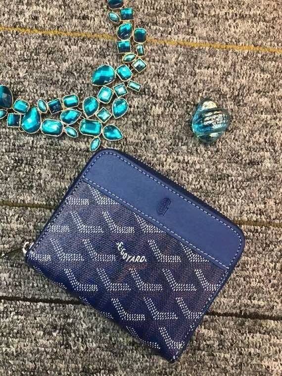 ORI หนังแท้ | GOYARD Compact Zip Matignon Pm Wallet
