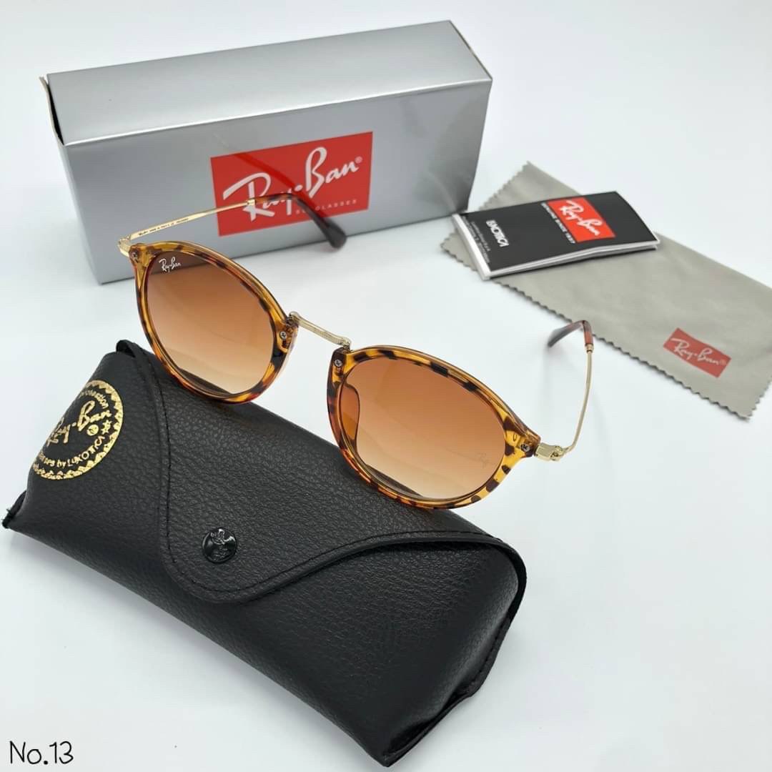 แว่นตา Ray-Ban Sunglasses แว่นตากันแดด แฟชั่นดีไซน์คลาสสิก