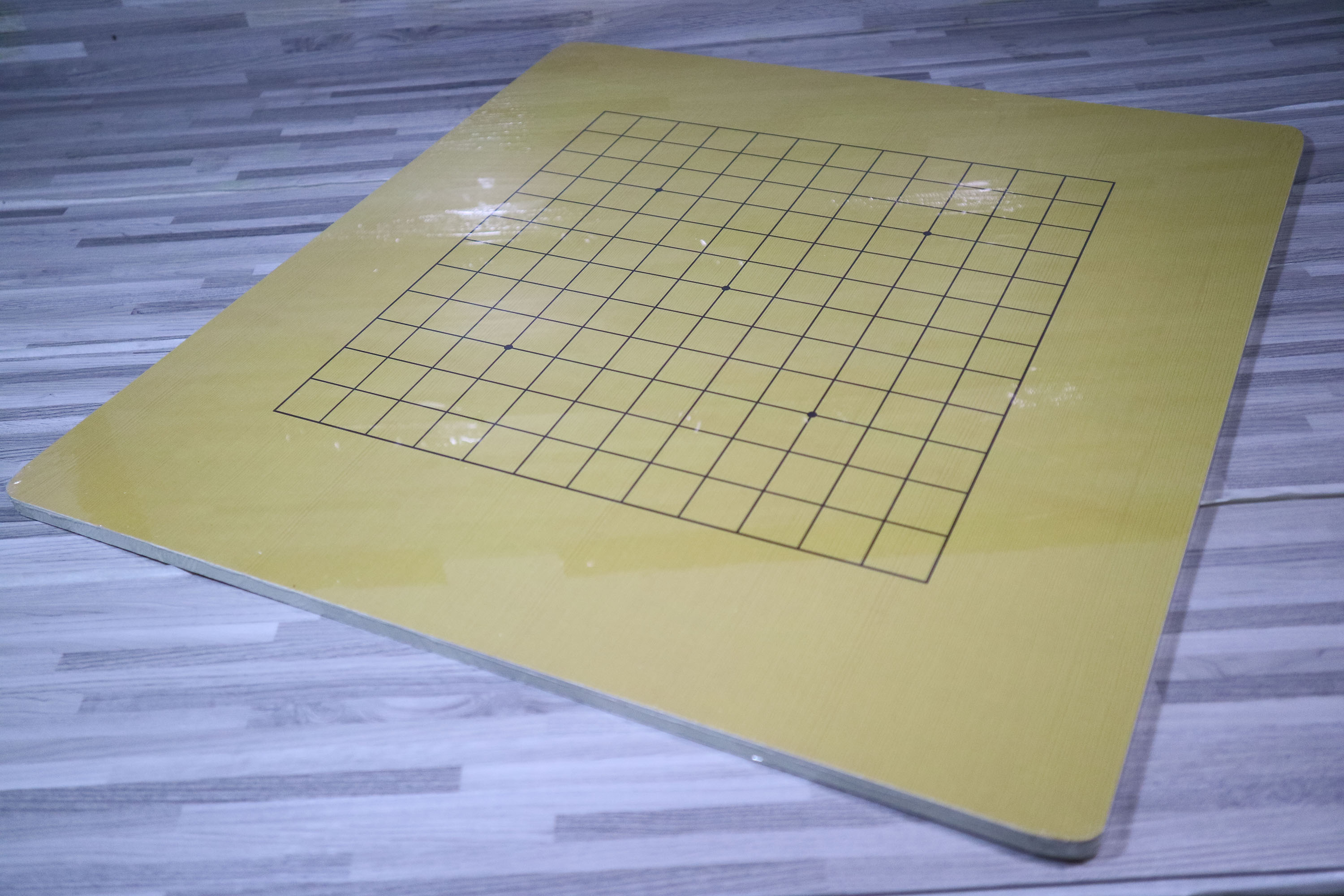 กระดานหมากล้อมไม้ไผ่ 19x19 เส้น และ 13x13เส้น(หนา 0.8 ซม.)