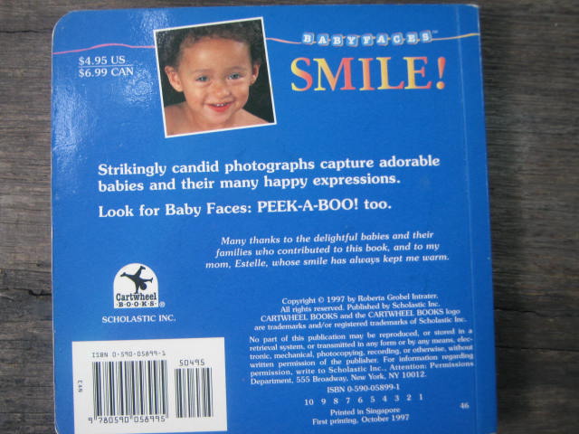 Babyfaces SMILES ! หนังสือเสริมพัฒนาการเด็กเล็กมือสอง สภาพดีมากค่ะ