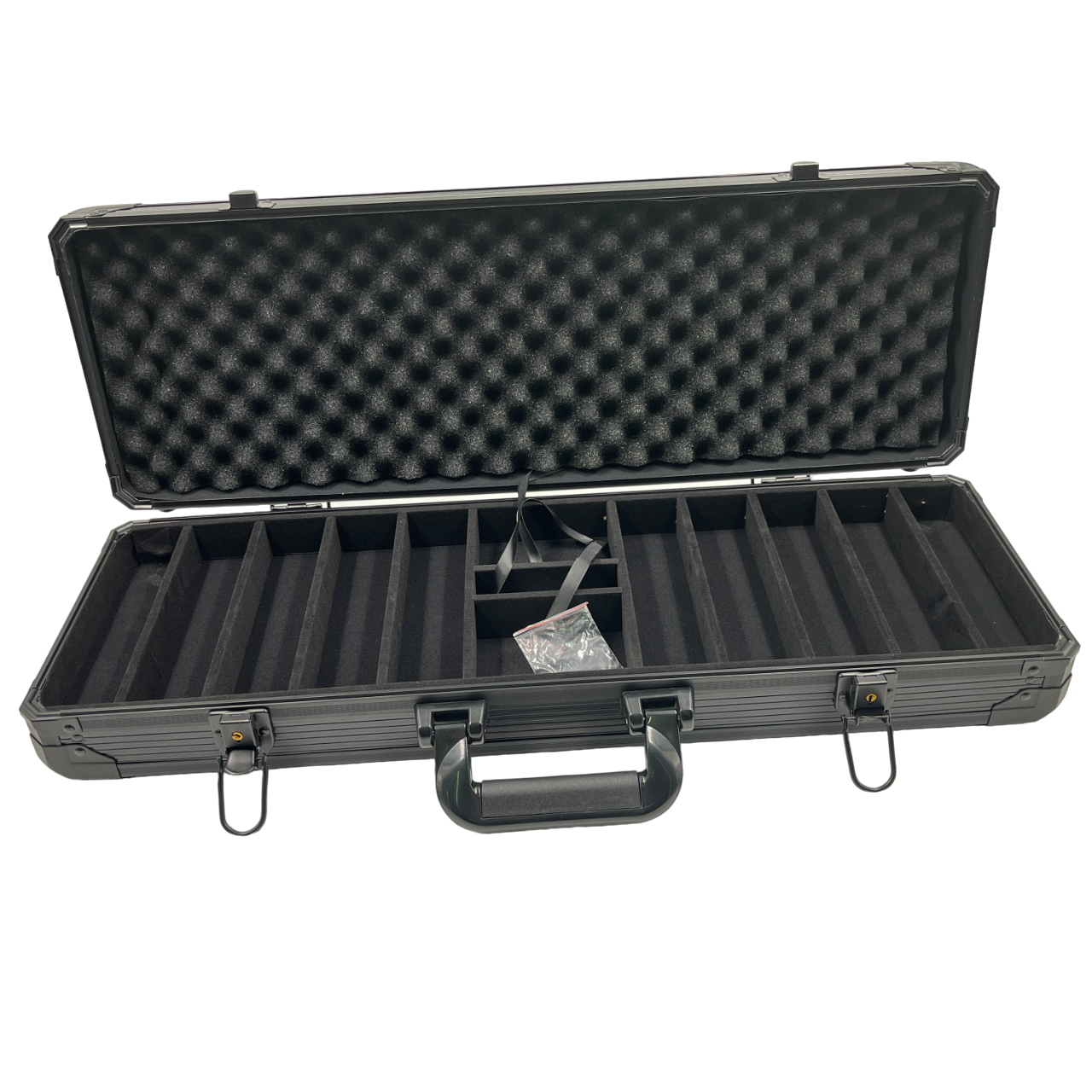 ชุดชิปโป๊กเกอร์ MONTE CARLO พร้อมกระเป๋าใส่ชิปแบบหนาสีดำขนาดบรรจุ 500 ชิปพร้อมผ้าปู