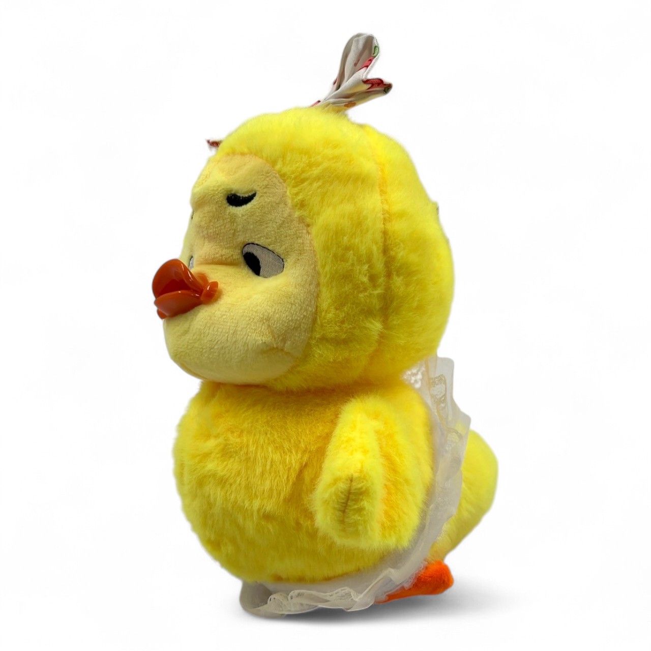 ตุ๊กตาเป็ดหน้านอยสีเหลือง ขนาดสูง24ซม.