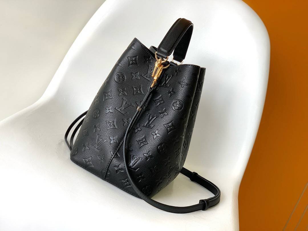เกรดเทพ Top ORI | LV NeoNoe MM bag Monogram Empreinte กระเป๋าทรงบัคเก็ตขนมจีบนีโอโนเอ้ หนังแท้ปั้มลายโมโนแกรมคมชัดเกรดดีสุด 🤍 เกรดเทพออริจินอล สลับแท้ 1:1