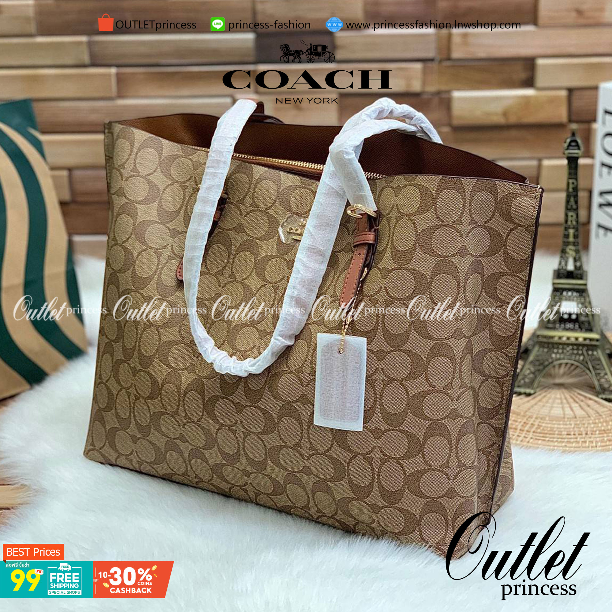 COACH MOLLIE TOTE IN SIGNATURE CANVAS ((1665)) พร้อมส่งอีกครั้ง ห้ามพลาดค่า! กระเป๋าหิ้ว//คล้องไหล่ ใบใหญ่ ทรงTote หนังแท้นิ่มอย่างดีค่ะ ภายในแบ่ง2ช่องใหญ่ สามารถใส่ A4ได้เลย ช่องกว้างมากๆ มีช่องกระเป๋าซิปกลางให้ใส่ของอีกช่องนะคะ