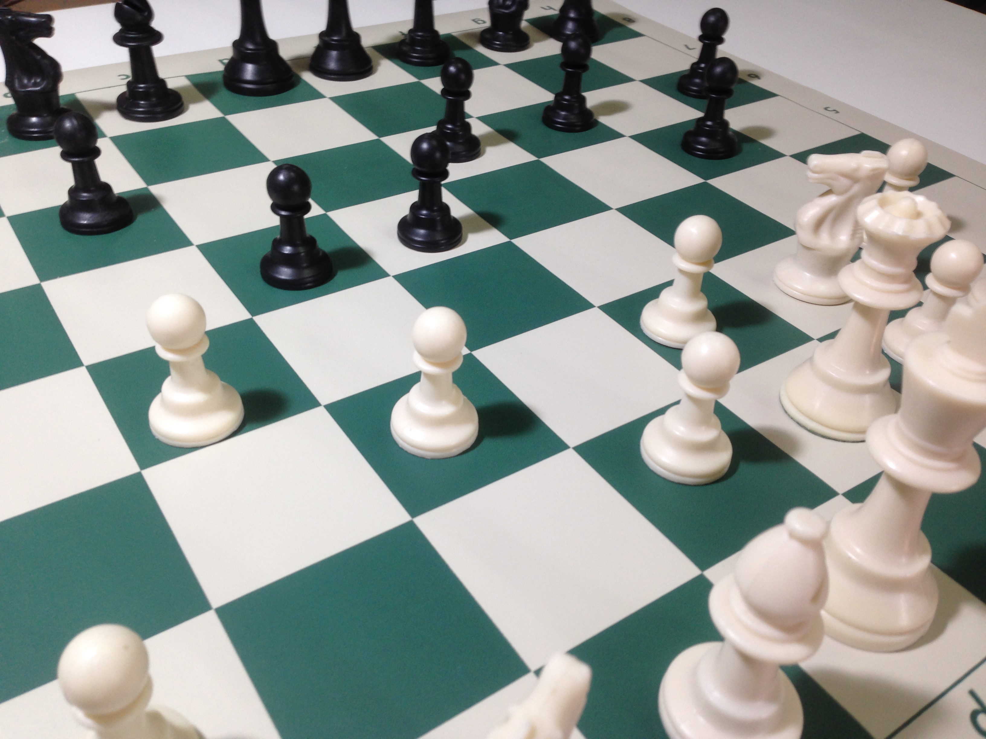 ชุดกระเป๋าพร้อมตัวหมากรุกสากลและกระดานผ้ายาง