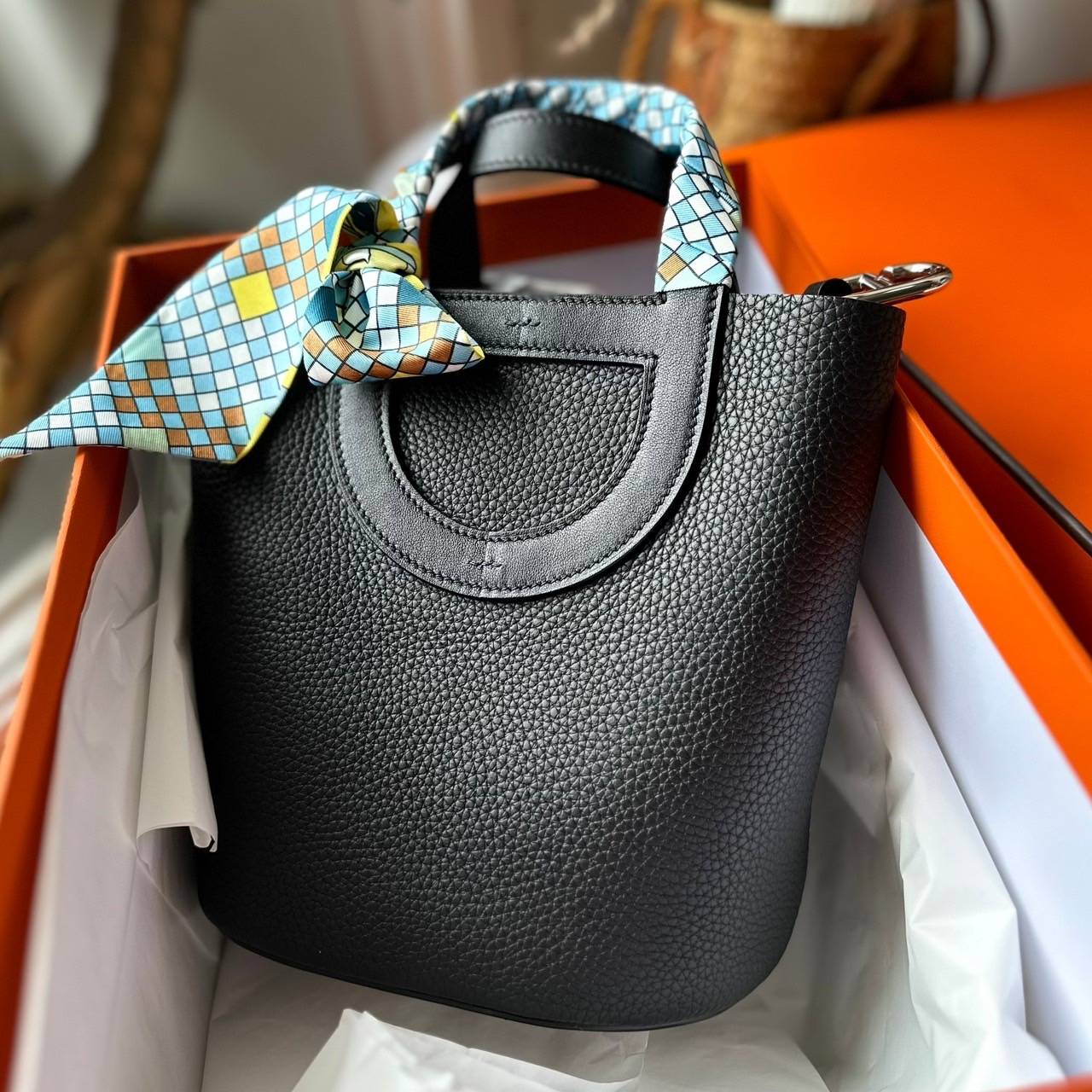 TOP VIP | HERMES IN THE LOOP IN TOGO LEATHER in full handmade special order กระเป๋าแอเมสเกรดเทียบแท้ หนังแท้ เกรดดารา ทำมือปราณีต เกรดงานดีสุด