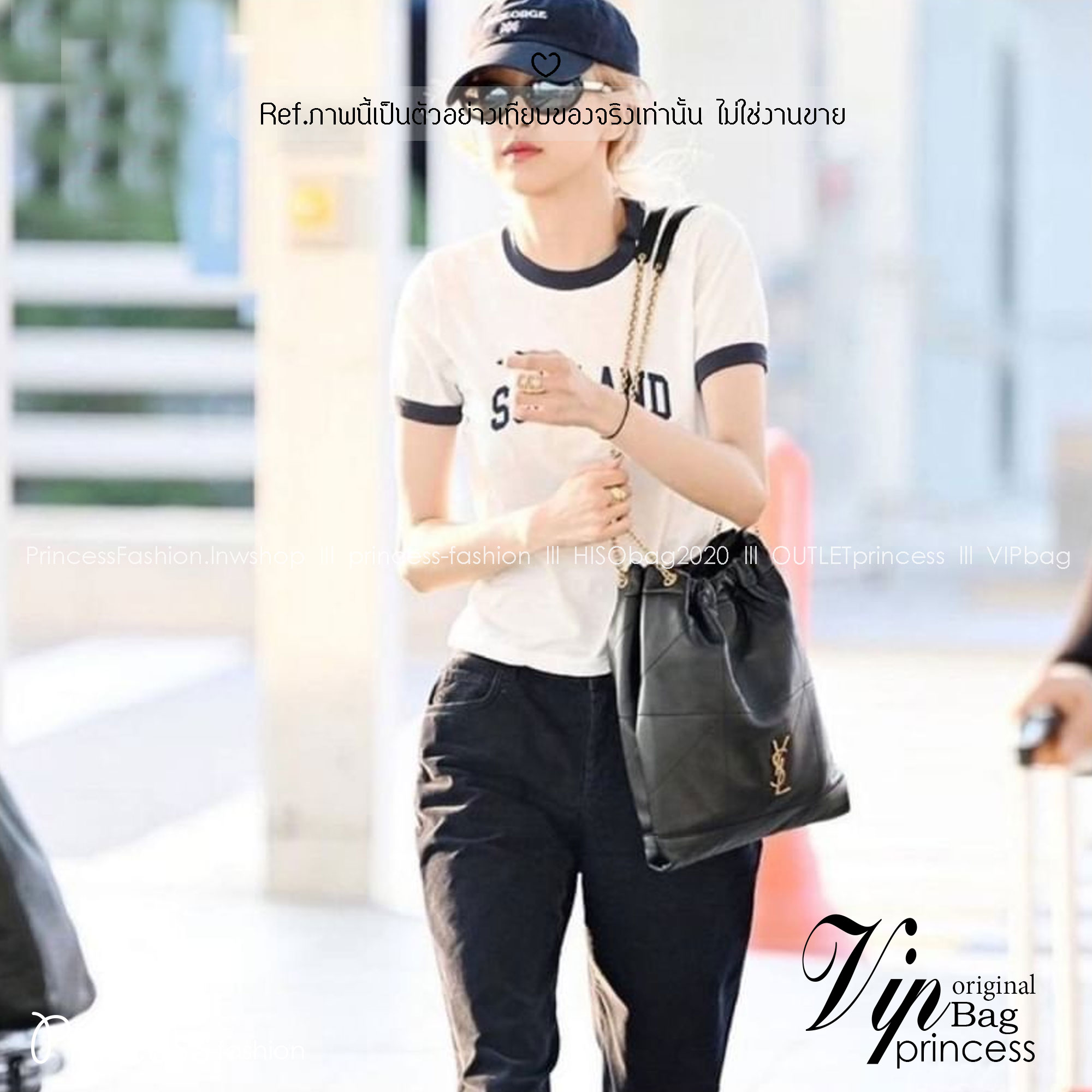 YSL JAMIE 4.3 POCHON / YSL TOTE BAG กระเป๋าสะพายทรงโท้ทใบใหญ่รุ่นใหม่ งานหนังเรียบเต็มใบ สัมผัสหนังนุ่มลื่นสวยหรู รูปทรงใช้งานง่าย