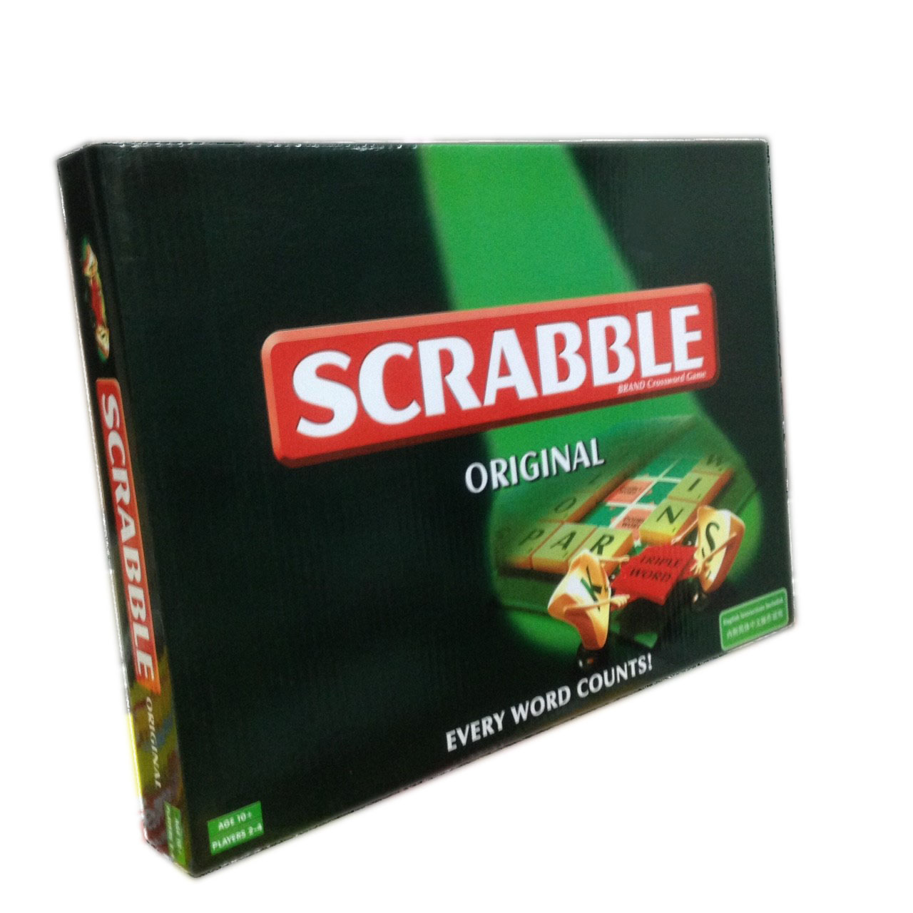 สแครบเบิ้ลเกมต่อคำศัพท์ภาษาอังกฤษไซส์ใหญ่ (Scrable)