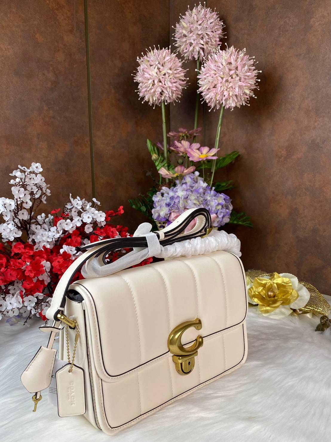 Coach Studio Shoulder Bag With Quilting c7725 พร้อมส่งที่ไทย