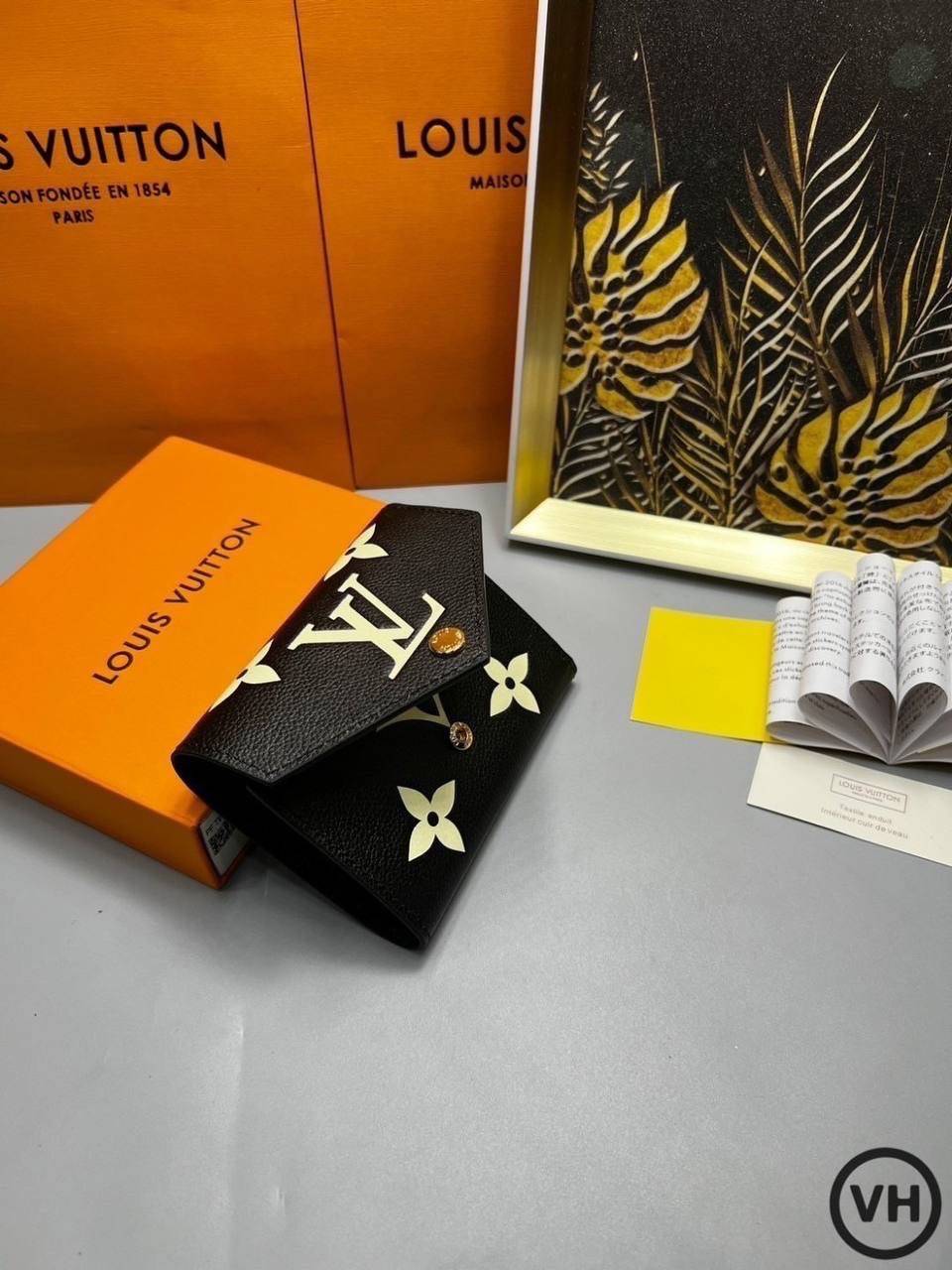 ORI หนังแท้ | LV Victorine Monogram Empreinte Wallet / LV Short Wallet กระเป๋าสตางค์ใบเล็กแบบซองจดหมาย กระเป๋าสตางค์ผู้หญิง 🤍 เกรดออริจินอล