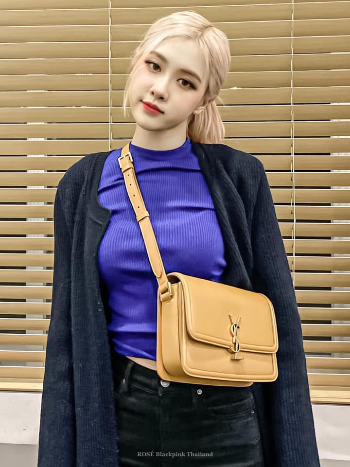 VIP GIFT 】หนังแท้ YSL SAINT LAURENT Saint Laurent small Solferino satchel crossbody bag