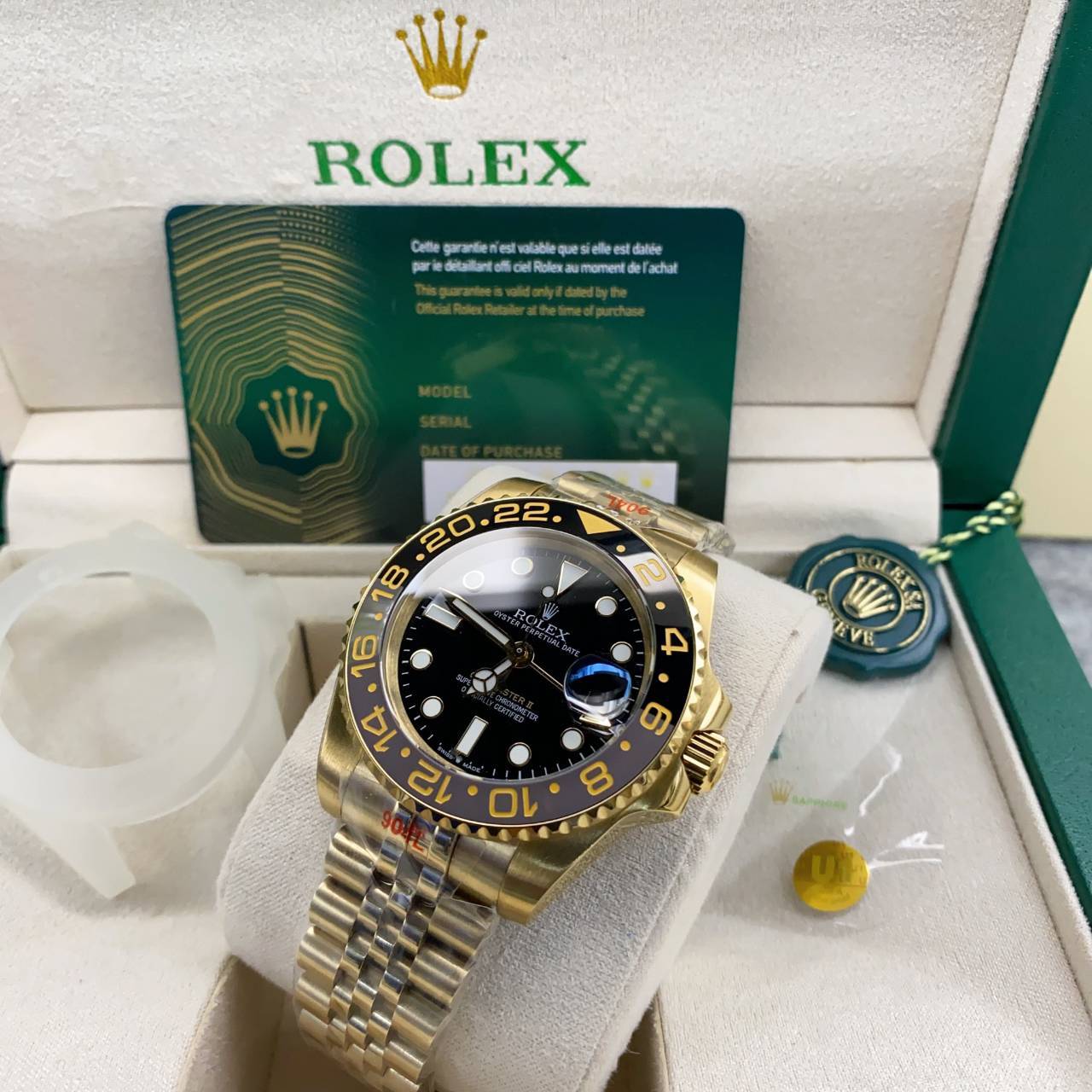 สลับแท้ เกรดเทพ นาฬิกาโรเล็กซ์ ROLEX WATCH งานเทียบแท้ เกรดดีสุด CC size 40mm ระบบ auto