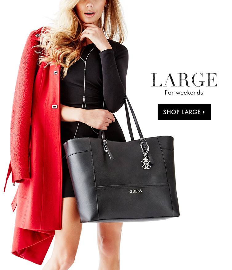 New !!! GUESS LARGE TOTE BAG พร้อมส่ง กระเป๋าถือทรง Tote ลายหนังซาฟเฟียโน่ น้ำหนักเบา ด้านหน้าติดโลโก้แบรนด์ตัวใหญ่อะไหล่เงินค่ะ พร้อมห้อยอะไหล่แบรนด์เพิ่มความหรู เปิดปิดกระเป๋าแบบซิป ซับในเป้นผ้าลายแบรนด์สวยค่ะ ภายในกว้าง ใส่ของได้จุทีเดียวนะค่ะ มีช่องซิ