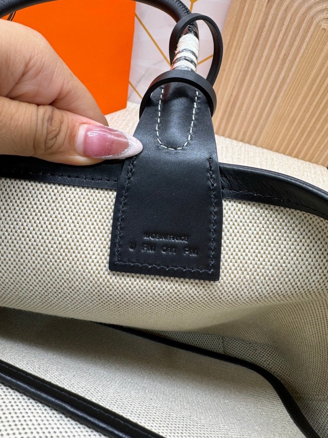 HERMES Steeple Tote Bag / H Steeple canvas tote bag 30cm กระเป๋าทรงโท้ทแคนวาสอย่างดี พิมพ์ลายคมชัด ลายใหม่สวยหรู เกรดออริ สลับแท้