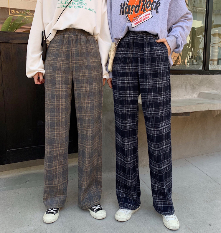 พร้อมส่ง 🧸 Scott pants กางเกงลายสก็อต (IN31937)