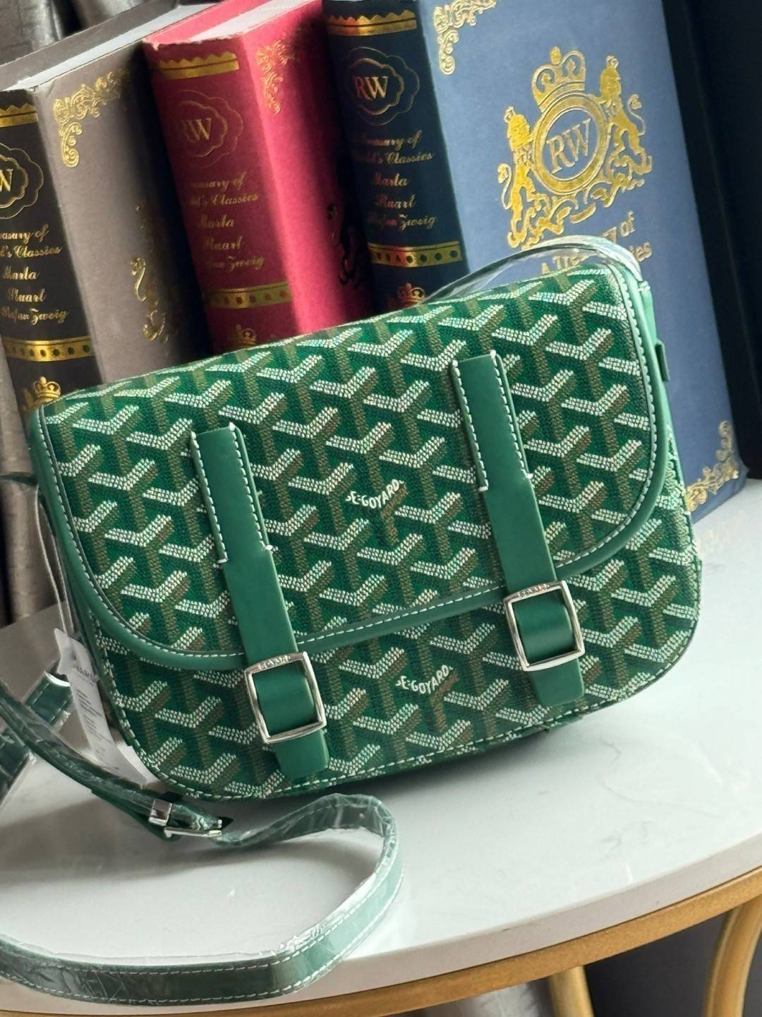 พร้อมส่ง 4 สี GOYARD Belvedere Messenger กระเป๋าสะพายแบรนด์หรูสัญชาติฝรั่งเศส 🧡 เกรดออริจินอล 1:1 สลับแท้ ใช้งานต่างประเทศได้