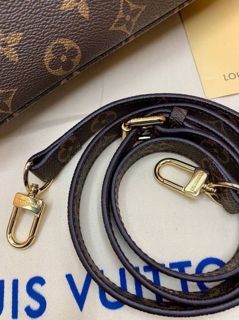 หนังแท้ LOUIS VUITTON POCHETTE MÉTIS พร้อมส่งที่ไทย 2Colors MONOGRAM REVERSE