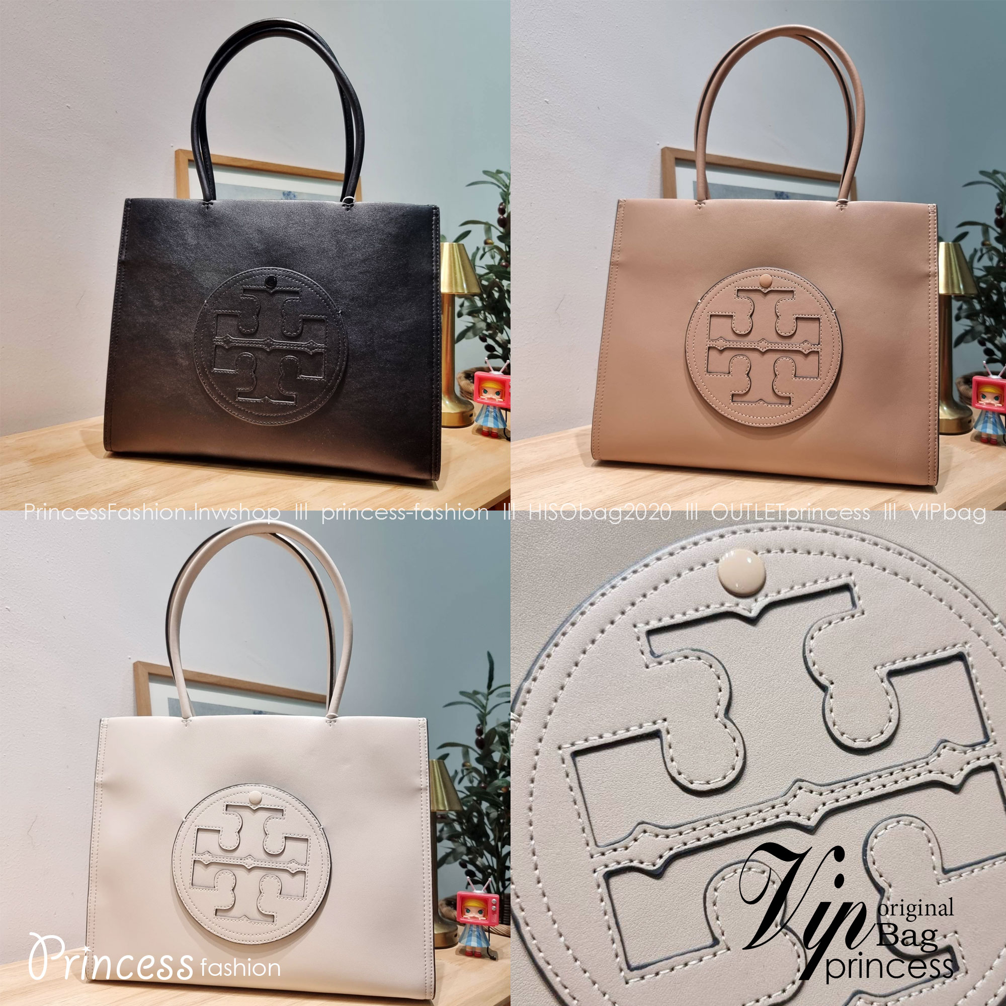 TORY BURCH ECO ELLA TOTE BAG / TORY TOTE BAG พร้อมส่ง 3 สี กระเป๋าสะพายทรงโท้ท ขนาดกำลังสวย จุของได้เต็มที่ รูปทรงคลาสสิคชวนใช้ โดดเด่นด้วย patch โลโก้ คอลเลคชั่นน้องใหม่ ส่งมาให้สาวๆได้ใจฟูอีกหนึ่งไอเท็ม