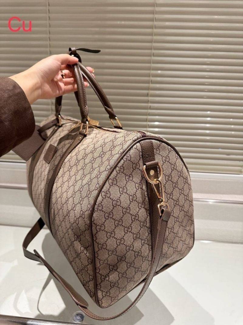 GUCCI Keepall Bag / GUCCI travel bag / GUCCI Duffle Vintage Monogram Travel Bag กระเป๋าเดินทาง เตรียมความพร้อมสำหรับทริปเที่ยวช่วงสิ้นปี!! ดีไซน์เรียบง่าย แฝงความคลาสสิค ที่ใช้ได้ทั้งชายและหญิง