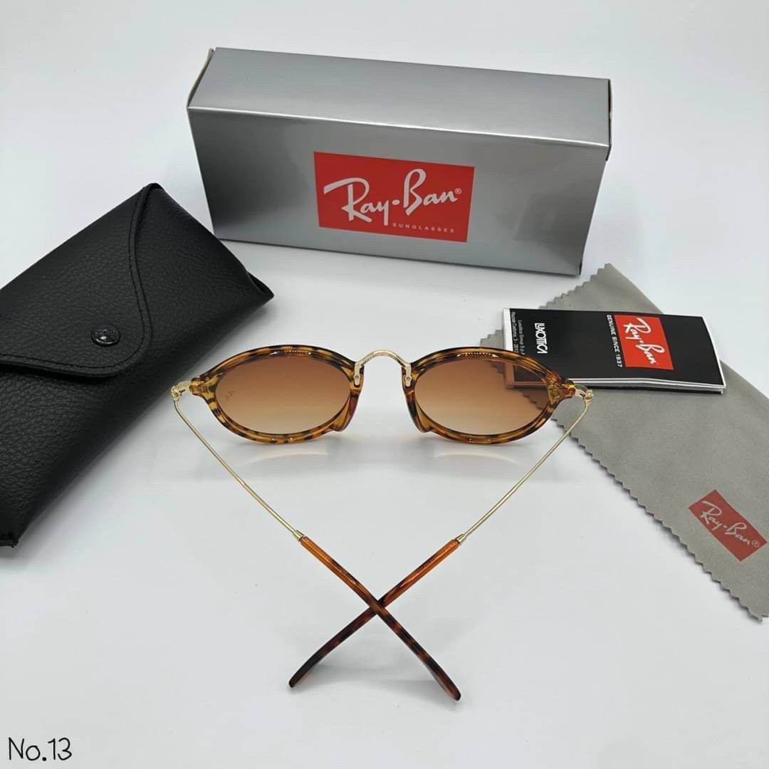 แว่นตา Ray-Ban Sunglasses แว่นตากันแดด แฟชั่นดีไซน์คลาสสิก