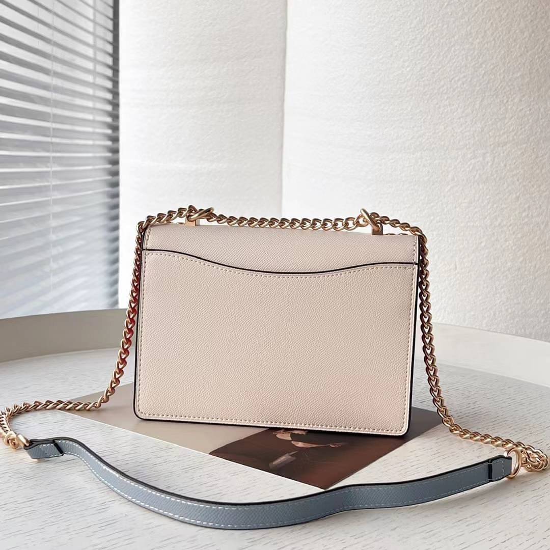 COACH KLARE CROSSBODY IN COLORBLOCK (COACH C8630) GOLD/CHALK MULTI พร้อมส่งที่ไทย