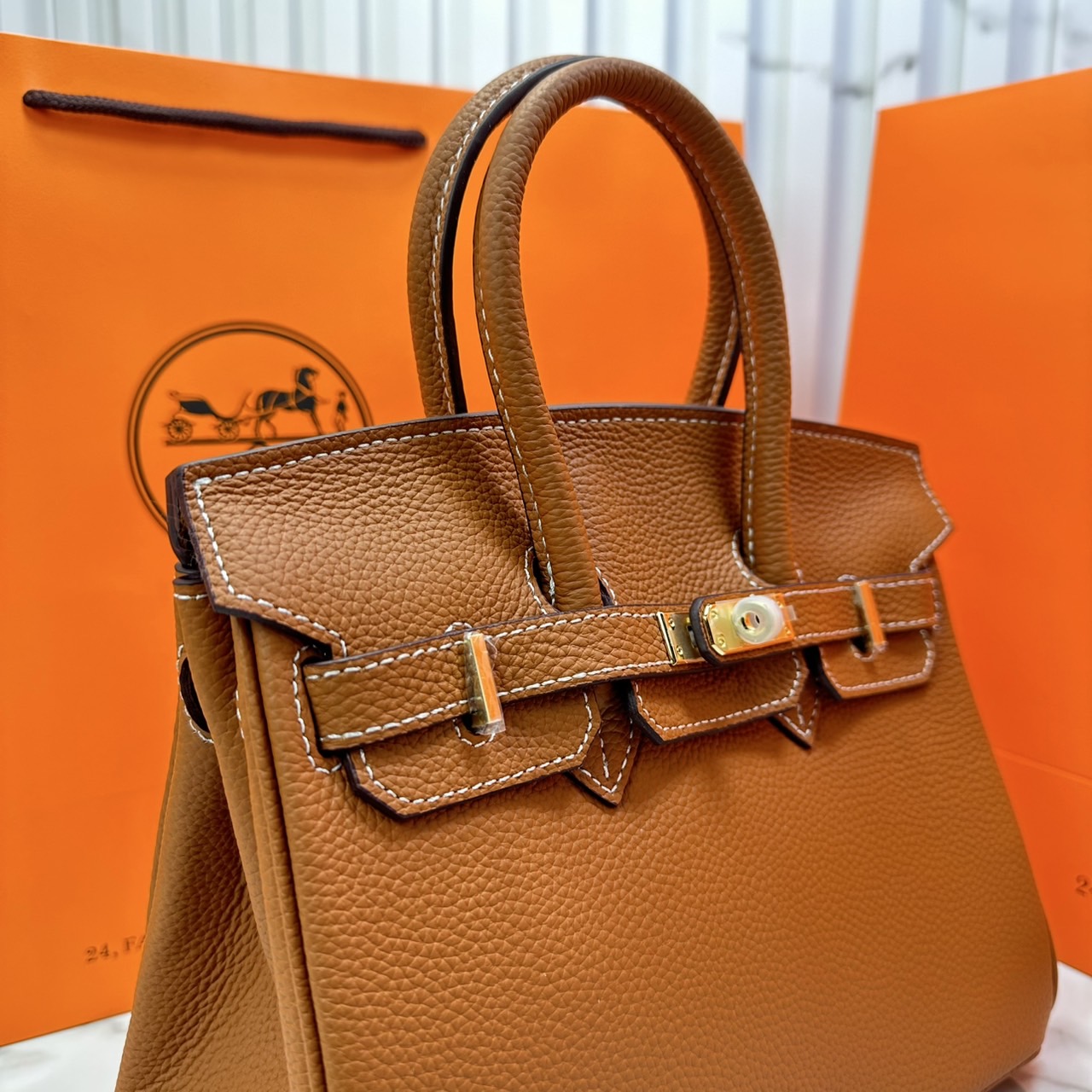 ORI หนังแท้ | Hermes Birkin 25 / Birkin 30 กระเป๋าสะพายที่สุดแห่งหรูหราลัคชู นิยามของความสง่างามเหนือกาลเวลา แบรนด์เนมในฝัน งดงามดั่งเจ้าหญิง