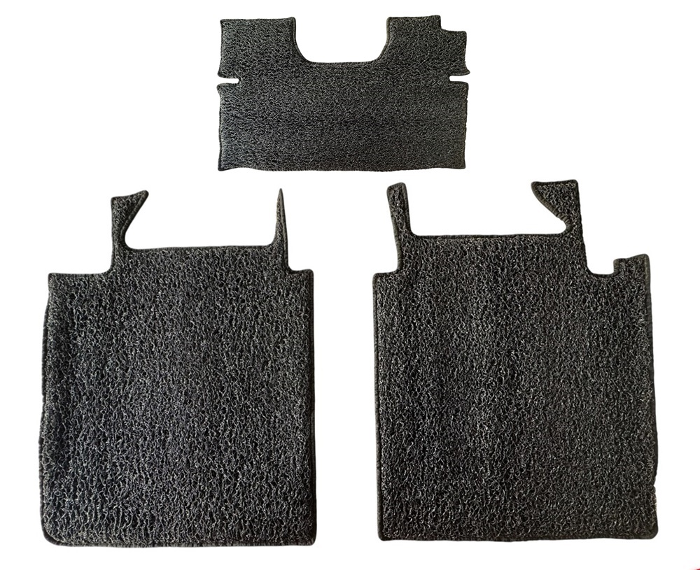 พรมไวนิลดักฝุ่น BMW SERIES 7 G12 (2016-20) พรมดักฝุ่นเกรดA ใยหนานุ่มพิเศษ เข้ารูป 5ชิ้น