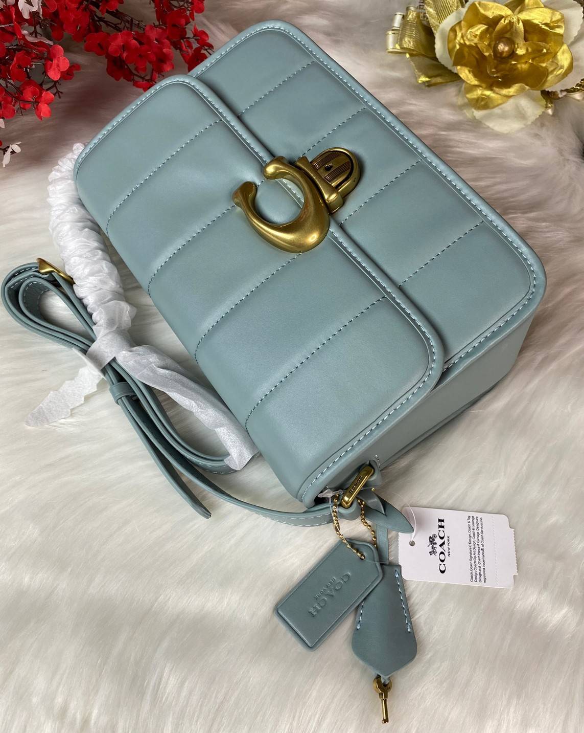 Coach Studio Shoulder Bag With Quilting c7725 พร้อมส่งที่ไทย