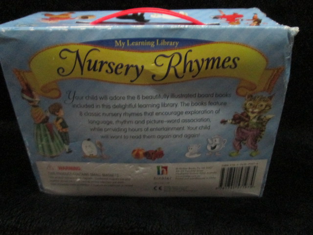 My Learning Library Nursery Rhymes หนังสือเด็กมือหนึ่งกล่องไม่สวยครับ