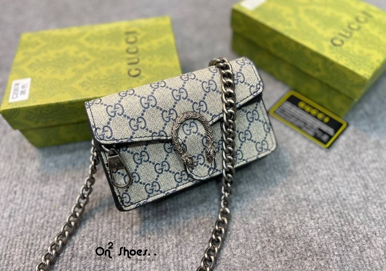 GUCCI Dionysus leather super mini bag / GG Dionysus Wallet พร้อมส่งที่ไทย งานสวยเลยค่า ขนาดกำลังน่ารัก อะไหล่สั่งผลิตเฉพาะรุ่น สะพายขึ้นไหล่คือสวยหรูเลยค่า