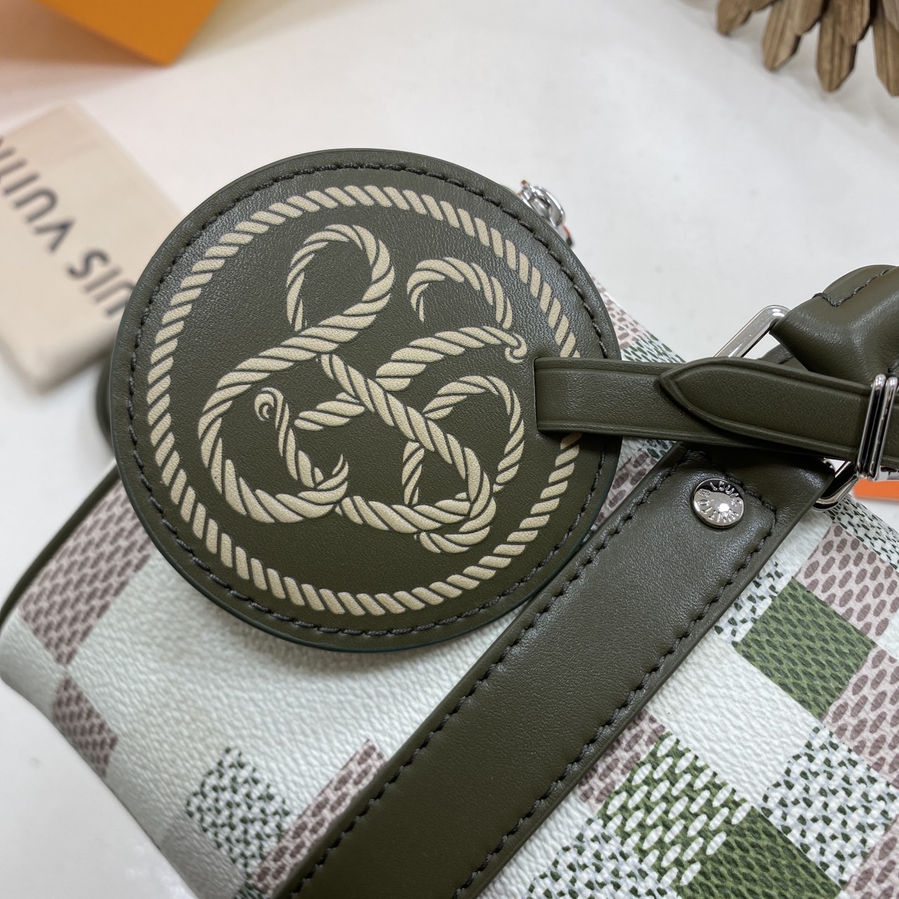 ORI | 🐍 LV Keepall 25 Snakoflage for Lunar New Year กระเป๋าทรงหมอน สปีดี้คอลใหม่แท็กลายงูต้อนรับตรุษจีน หนังแท้แคนวาสแท้