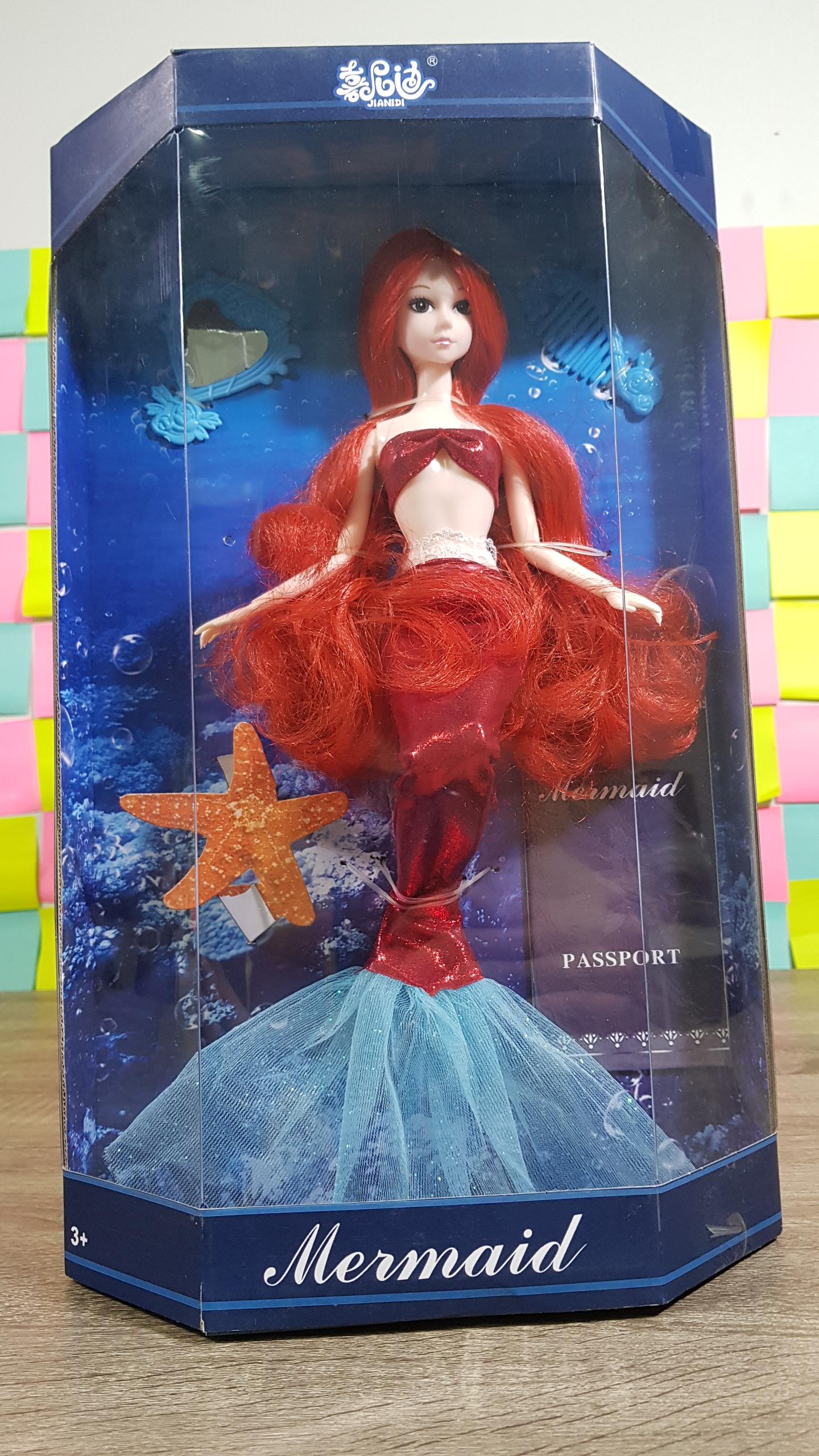 ตุ๊กตานางเงือกเมอร์เมดแบบดัดได้