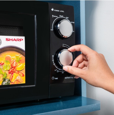 ไมโครเวฟ SHARP ความจุ 20 ลิตร รุ่น R-219EX(K) สีดำ **สินค้าใหม่ประกันศูนย์ชาร์ปไทย** โทรเล้ยยย 02-4245594, 085-3801177, 081-6215561