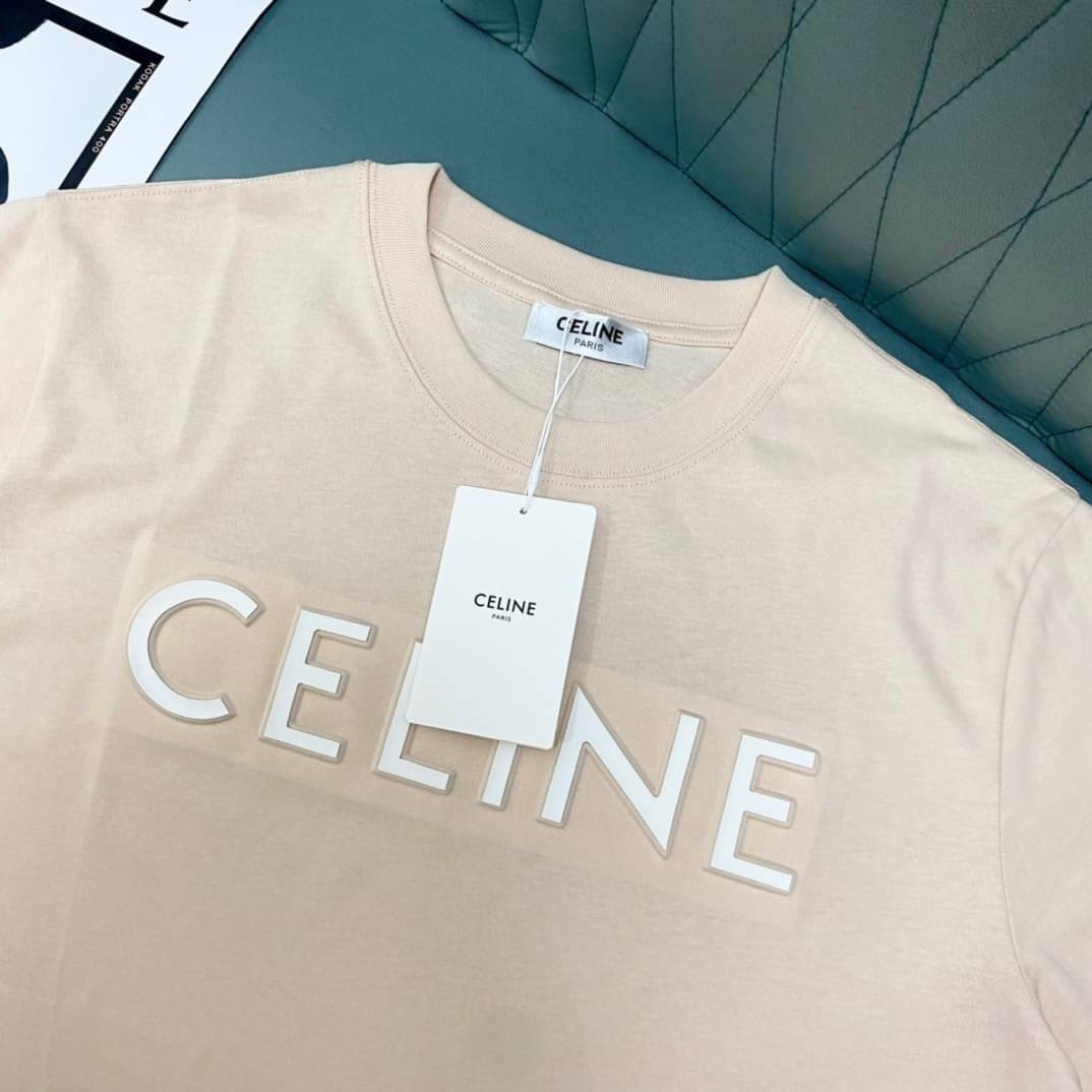 Celine T-Shirt / CL T-Shirts เสื้อยืดแบรนด์เนม เสื้อแบรนด์หรู เกรดออริจินอล สลับแท้ ภาพถ่ายจากงานจริง ใช้งานต่างประเทศได้