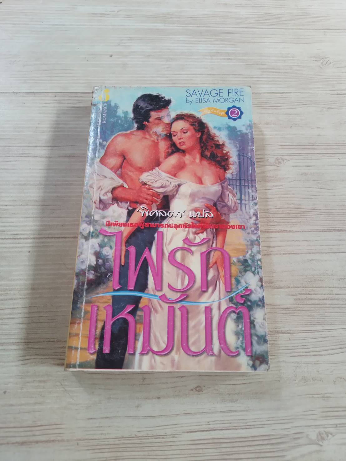 ไฟรักเหมันต์ (Savage Fire) Elisa Morgan เขียน พิศลดา แปล