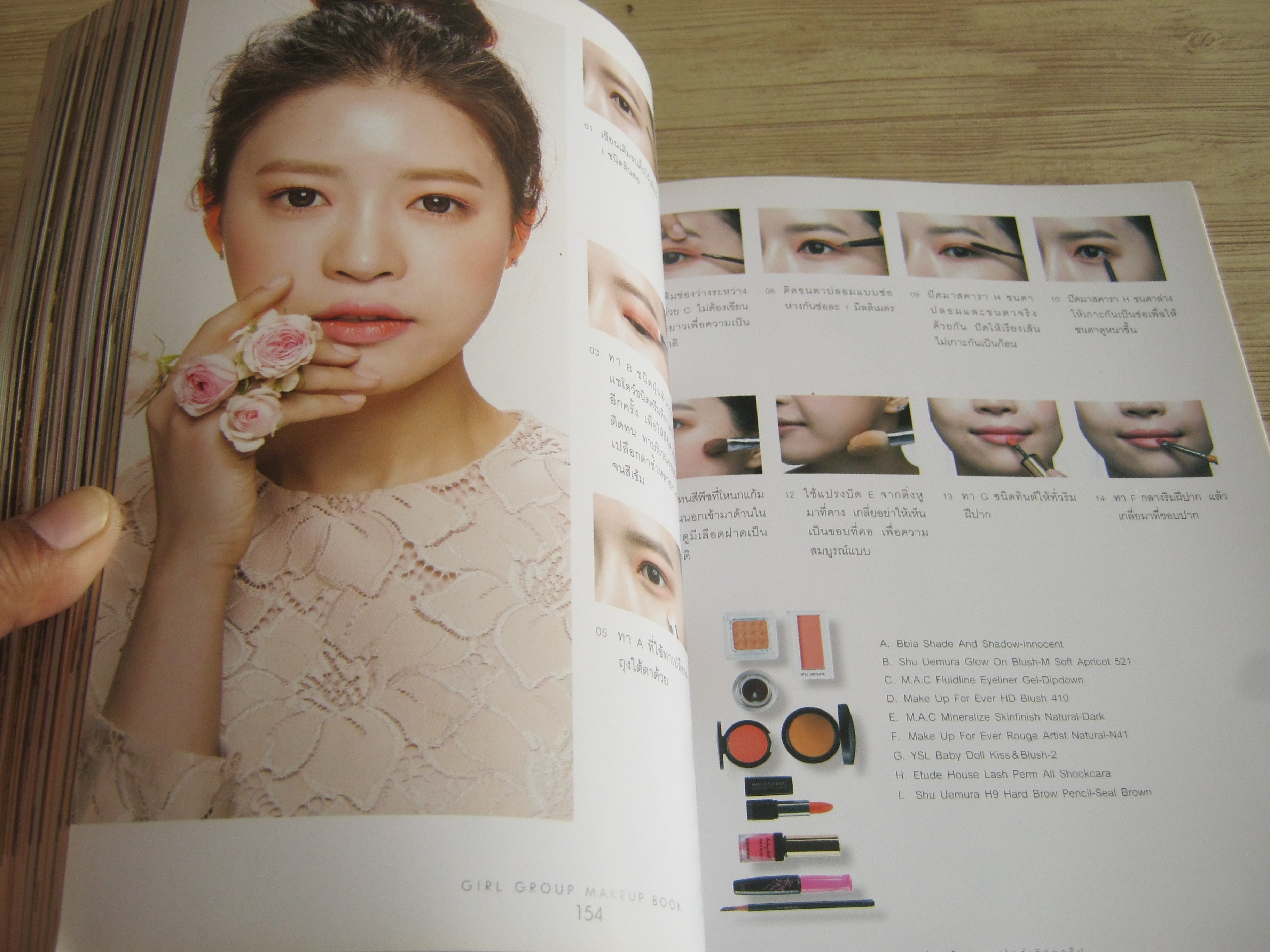 แต่งหน้าสวย สไตล์เกิร์ลกรุ๊ป (Girl Group Makeup Book) ชินกยองมีและโอฮีจิน เขียน อภิศรี แปล