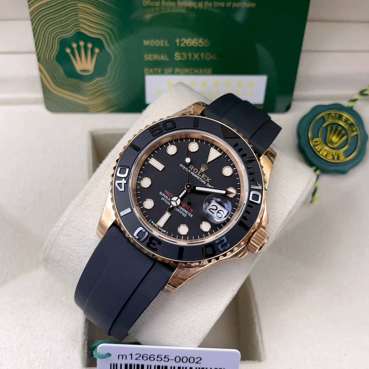 สลับแท้ เกรดเทพ นาฬิกาโรเล็กซ์ ROLEX YACHT MASTERS -Rolex TOP SWISS 1:1 super clone