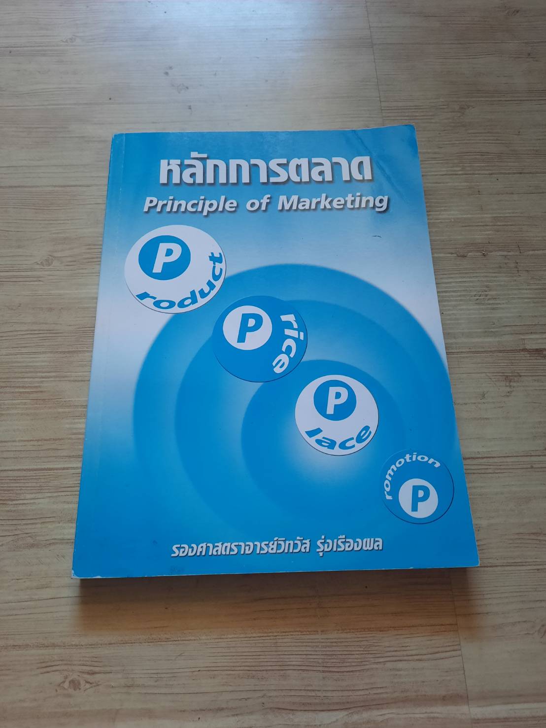 หลักการตลาด (Principle of Marketing) รองศาสตราจารย์วิทวัส รุงเรืองผล เขียน