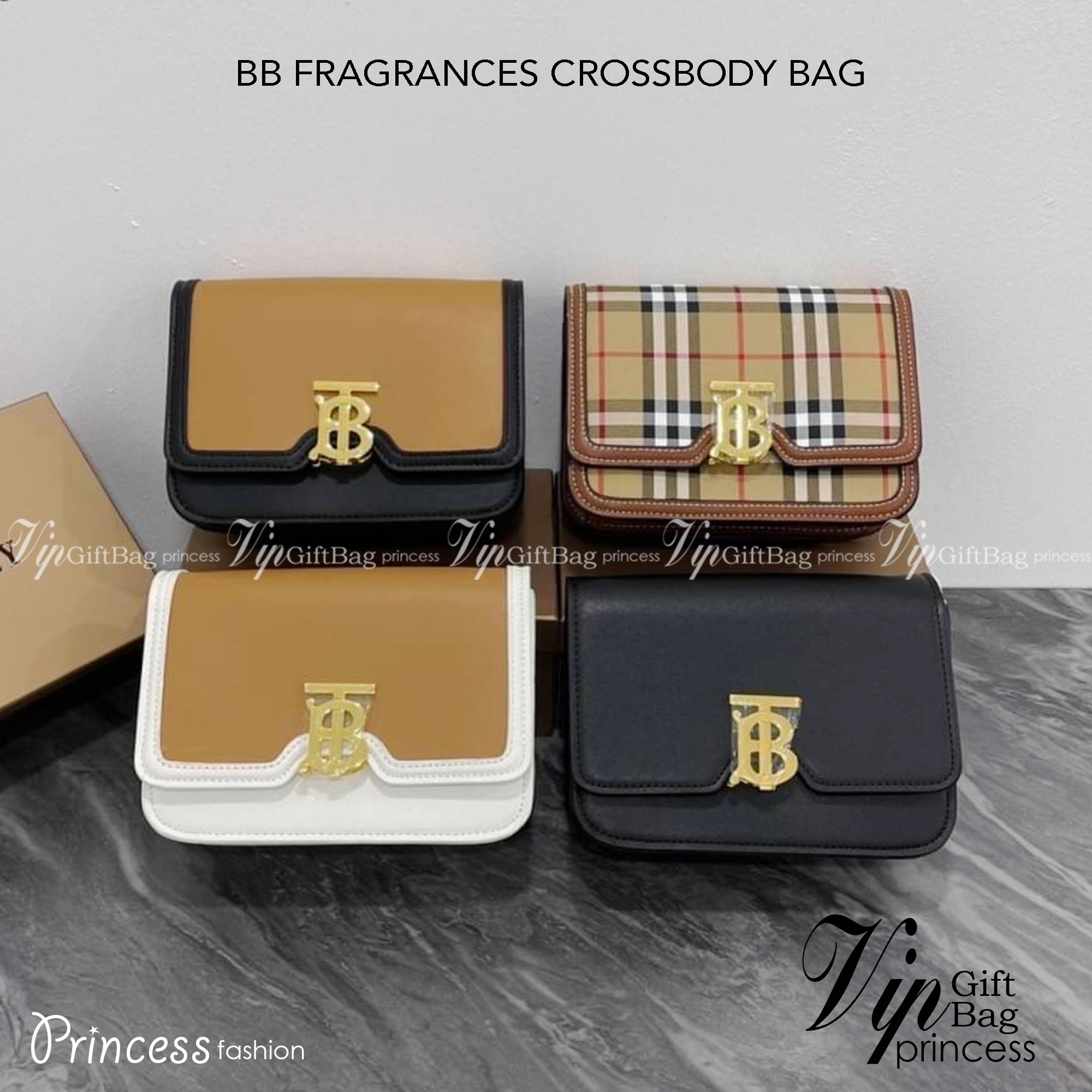 BURBERRY FRAGRANCES CROSSBODY BAG / BURBERRY SMALL CHECK CANVAS AND LEATHER TB BAG เบสท์ไอเท็ม!! คอลเลคชั่นที่ปังตลอดปี รอบนี้ออกแบบสไตล์ผู้ดีอังกฤษ