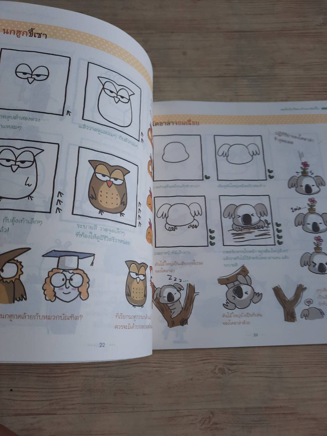 วาดการ์ตูนน่ารักใน 4 ขั้นตอน เฟย เล่อ เหนี่ยว สตูดิโอ เรื่องและภาพ วิชญ รุจิวรางกุล แปล