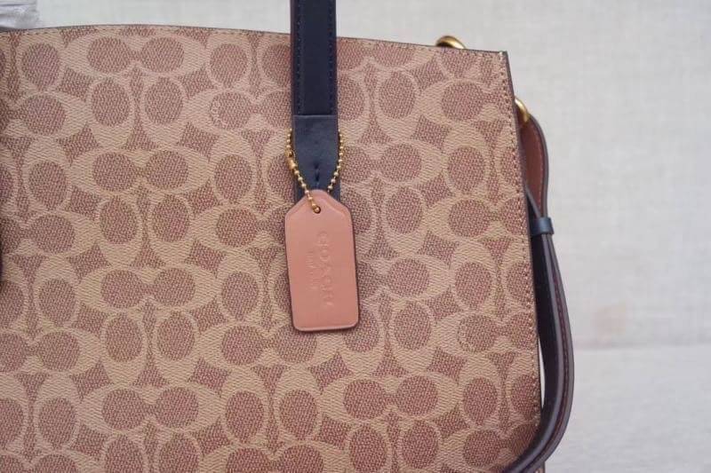 COACH Signature Charlie Medium Satchel พร้อมส่ง 2 สี