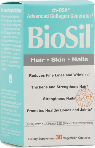 (Pre-order) BioSil™ - Advanced Collagen Generator Supplement- Clinically Tested 30 Veggie Caps