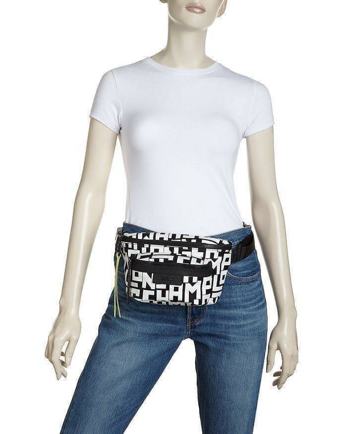 ของแท้ 💯% L ongchamp Le Pliage Graphic Nylon Belt Bag กระเป๋า คาดอก / คาดเอว ลายกราฟฟิก