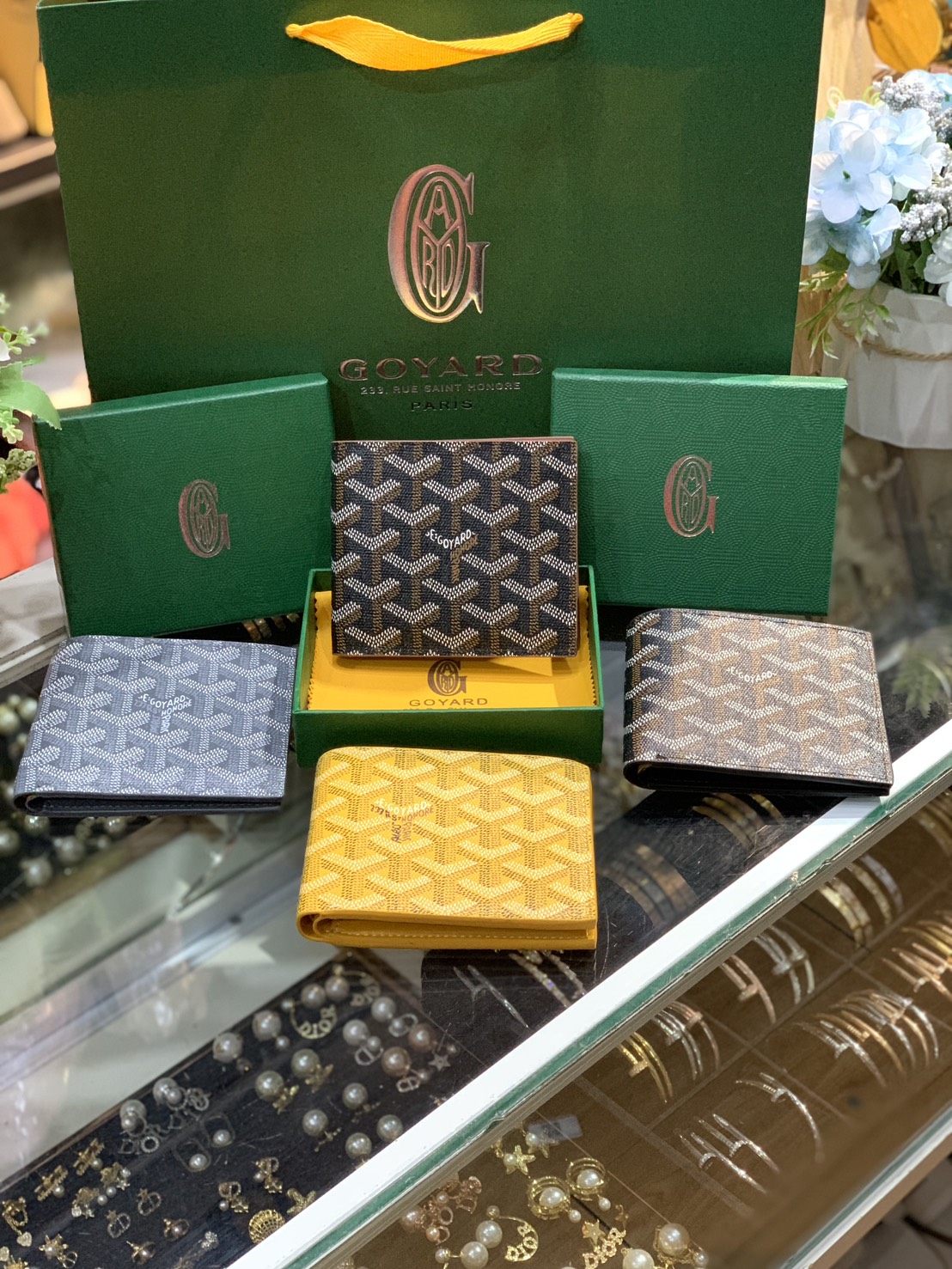 ORI หนังแท้ | Goyard Victoire Wallet / Goyard Short Men Wallet กระเป๋าสตางค์โกยาร์ เรียบหรู มีฟังก์ชันและสไตล์ให้เลือกด้วยช่องใส่บัตรหลายช่อง