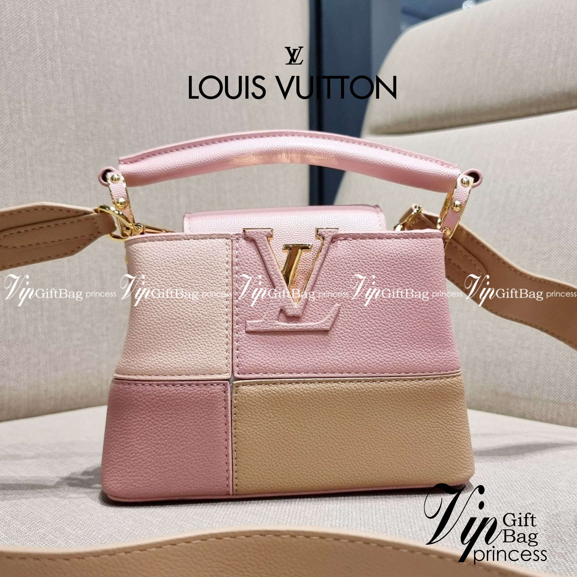 LV capucines mini top handle VIP ที่สุดของความสวยในราคาเบาๆ กระเป๋าถือสุดหรู ดีไซน์ทรงคลาสสิค ที่รอบนี้มาในไซส์มินิ ดีงามม้ากกกก!! มาพร้อมหูจับในตัว ด้วยรูปทรงวินเทจและวัสดุหนังลูกวัว ขับผิว ทำให้ไอเท็มนี้สะกดทุกสายตาจริงๆ และยังมีลูกเล่นที่ฝาปิดกระเป๋า ท