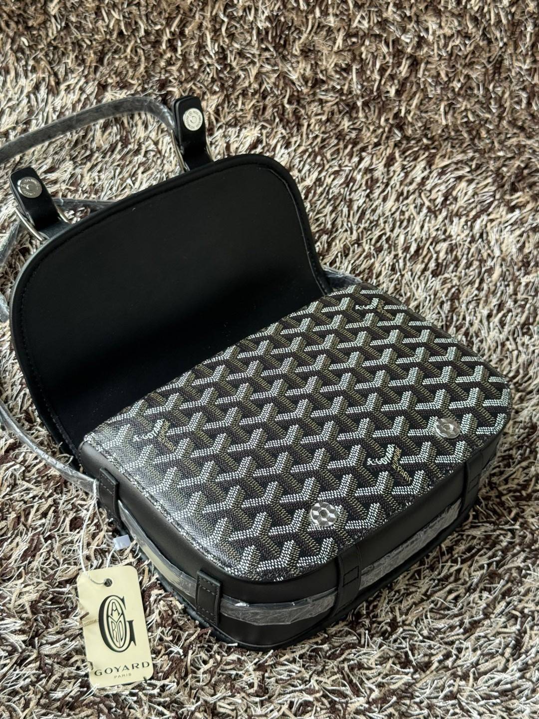 พร้อมส่ง 4 สี GOYARD Belvedere Messenger กระเป๋าสะพายแบรนด์หรูสัญชาติฝรั่งเศส 🧡 เกรดออริจินอล 1:1 สลับแท้ ใช้งานต่างประเทศได้