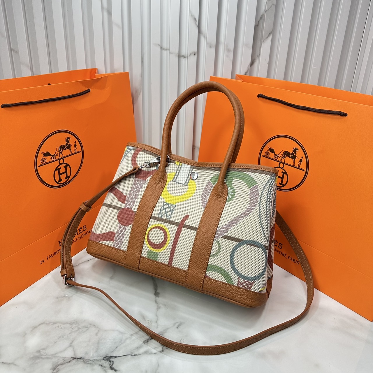 ORI หนังแท้ | Hermes Garden Party Voyage 30cm 35cm กระเป๋าทรงโท้ทที่สุดแห่งหรูหราลัคชู นิยามของความสง่างามเหนือกาลเวลา แบรนด์เนมในฝัน งดงามดั่งเจ้าหญิง